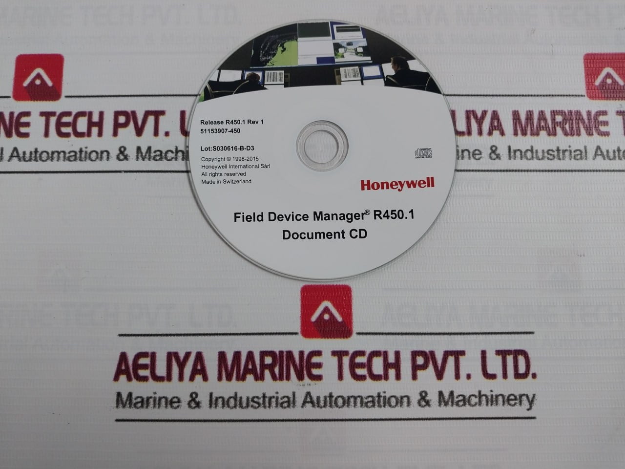 Honeywell R450.1 Experion Pks Field Device Manager (Fdm) Software Dvd Set Rev: 1