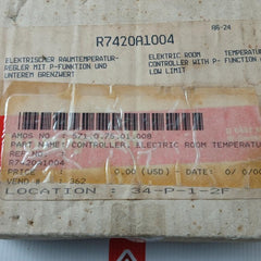 Honeywell Room Temperature Controller With Low Limit R7420A1004