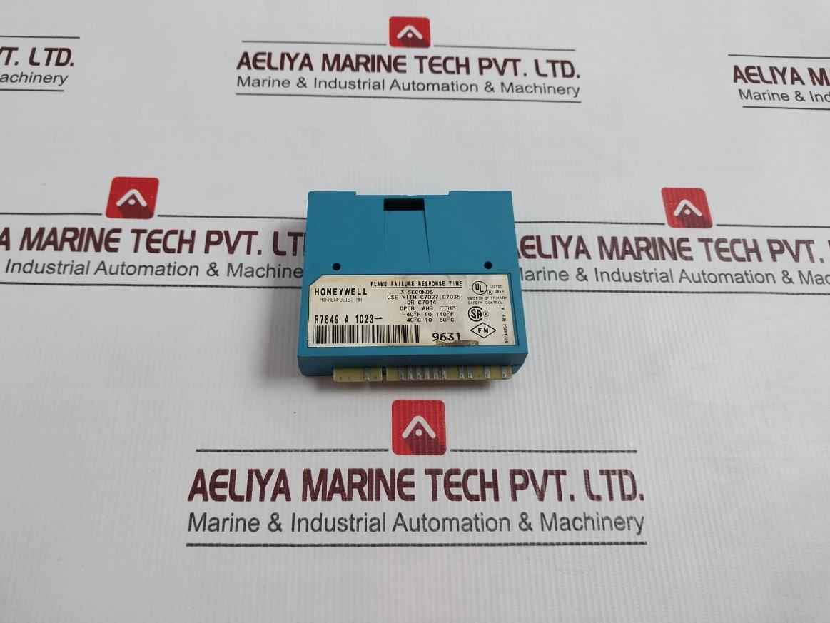 Honeywell R7849 a 1023 Ultraviolet Flame Amplifier Minimum 1.25vdc Rev a
