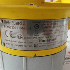 Honeywell Raeguard 3 Fixed Gas Detector Fgm-6300 7.5 W/16-32Vdc
