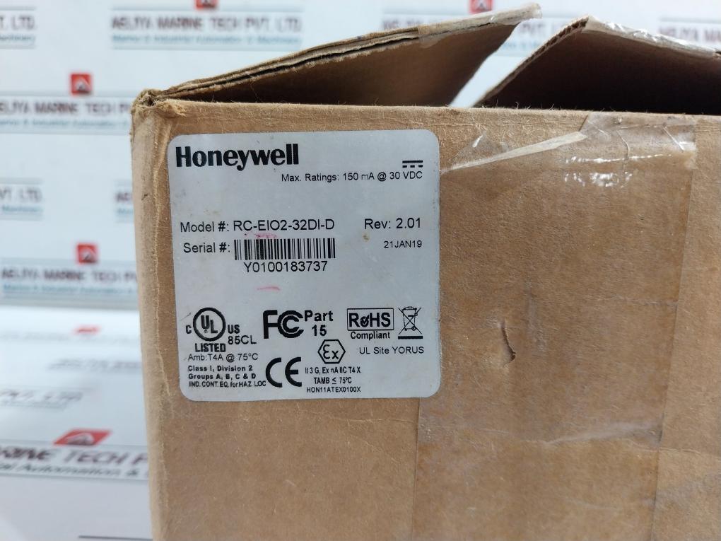 Honeywell Rc-eio2-32Di-d Dual Ethernet Input/Output Module 2.01 Rc500 Ethernet I/O-2