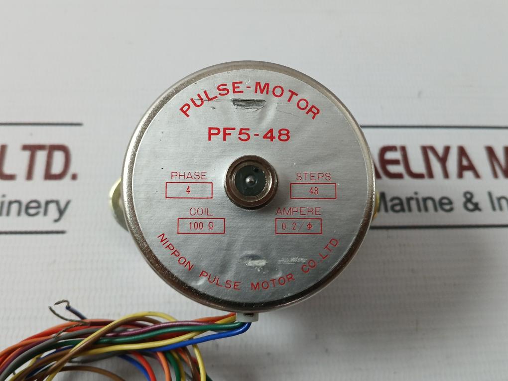 Nippon Pf5-48 Pulse Stepper Motor 100Ω 0.2 A Phase 4