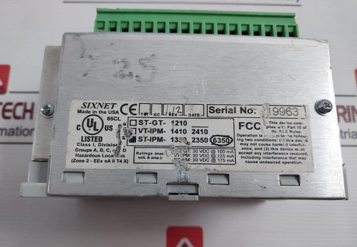Honeywell Rc500 Sixnet Remote Terminal Unit Rc-scontrl Rev 1.12