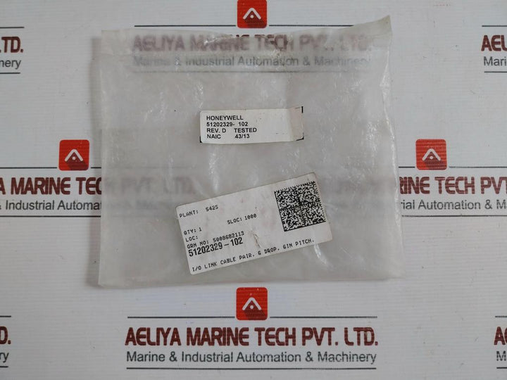 Honeywell Rev-d I/O Link Cable Set 51202329-102 New