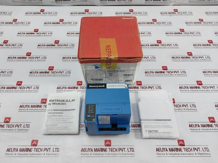Honeywell Rm7840L1026 7800 Series Burner Control 120 Vac 50/60 Hz S.Rev 5029