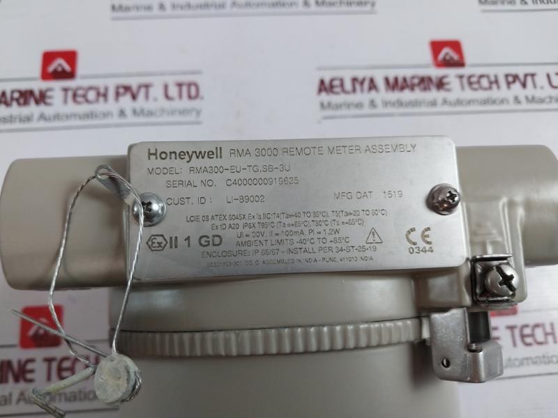 Honeywell Rma300-eu-tg,sb-3u Digital Remote Meter Assembly, Rma 3000 Ip 66/67