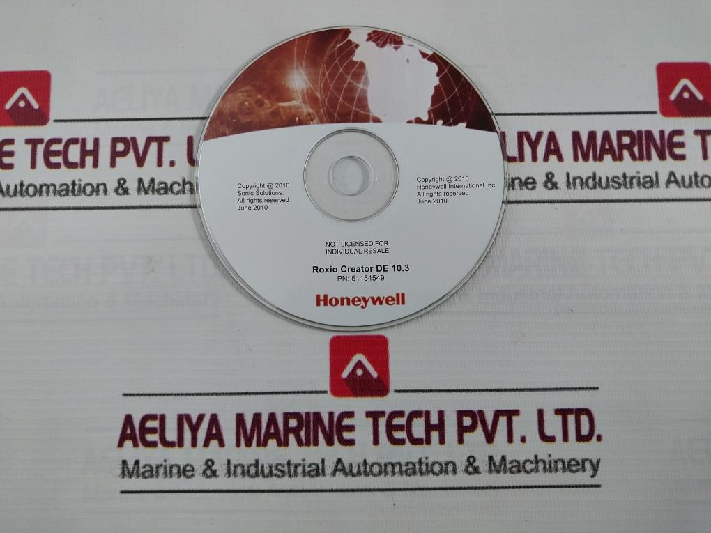 Honeywell Roxio Creator De Disk 10.3