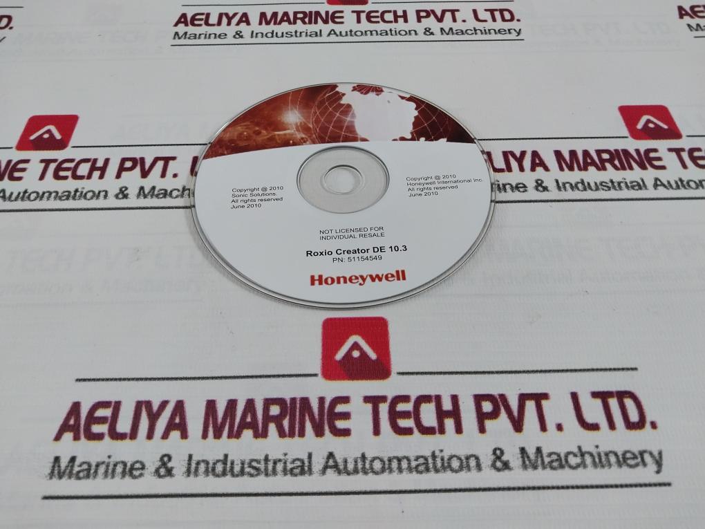 Honeywell Roxio Creator De Disk 10.3