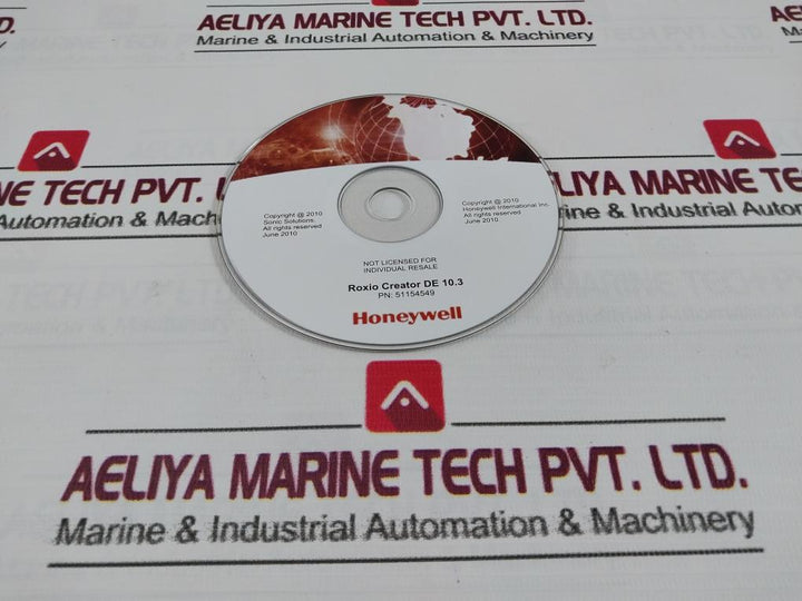 Honeywell Roxio Creator De Disk 10.3