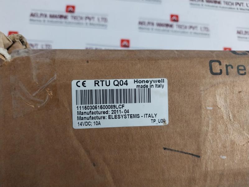 Honeywell Rtu Q04 Security Module 14vdc 10a, 80.00.0c.50.33.03.30.07, 1500089lcf