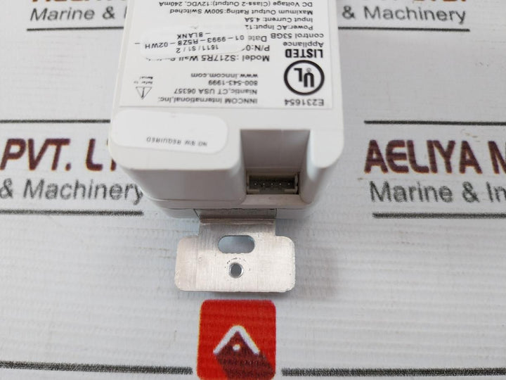 Honeywell S217R5 Wall Switch 01-9993 Blank System Controller 12Vdc 240Ma