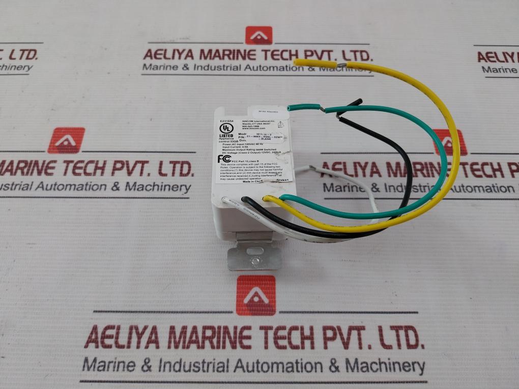 Honeywell S217R5 Wall Switch 120Vac 60Hz 4.5A E231654 Rive01