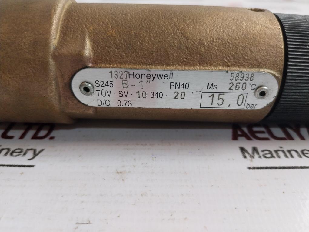 Honeywell S245 B-1” Safety Relief Valve Pn40 218 Psi