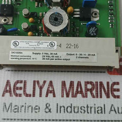 Honeywell Sao-0220m 2-ch Analog Output Module 0-20/4-20ma