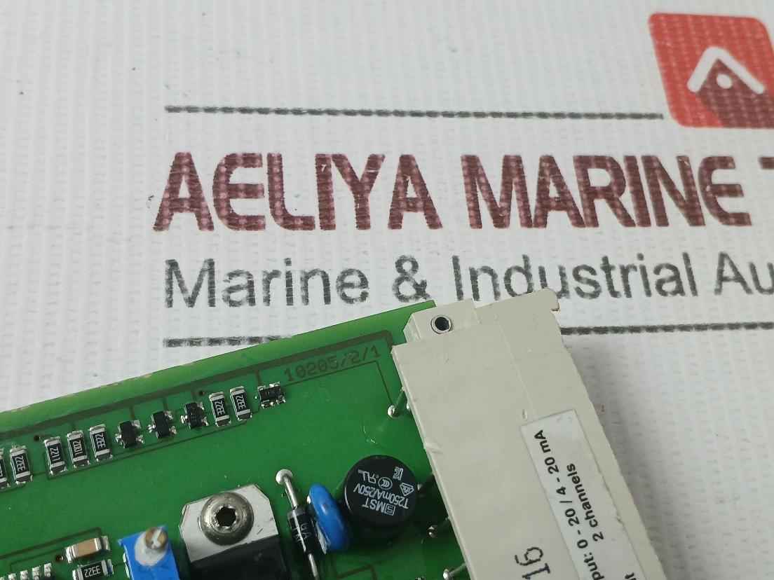 Honeywell Sao-0220m 2-ch Analog Output Module 0-20/4-20ma