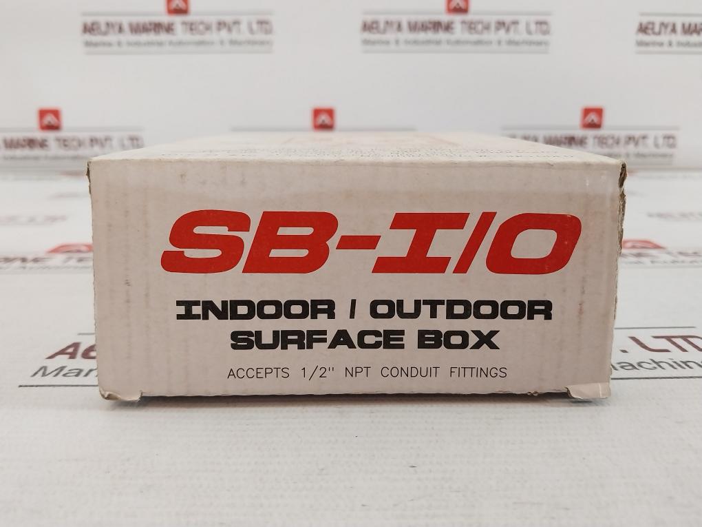 Honeywell Sb-i/O Surface Mount Back Box 52014 Rev B 7 83008 10543 3