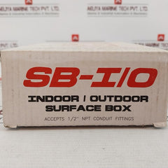Honeywell Sb-i/O Surface Mount Back Box 52014 Rev B 7 83008 10543 3
