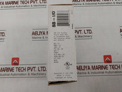 Honeywell Sb-i/O Surface Mount Back Box 52014 Rev B 7 83008 10543 3