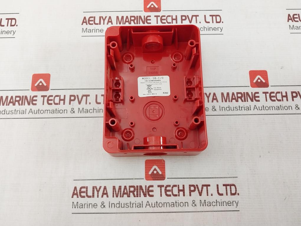 Honeywell Sb-i/O Surface Mount Back Box 52014 Rev B 7 83008 10543 3