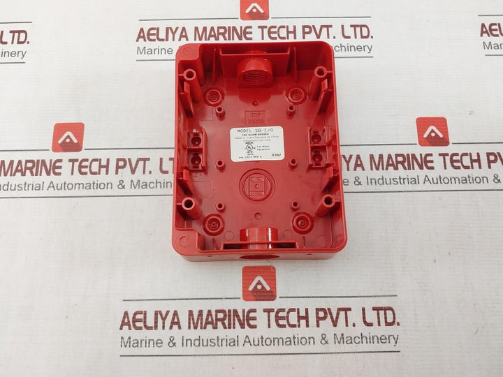 Honeywell Sb-i/O Surface Mount Back Box 52014 Rev B 7 83008 10543 3