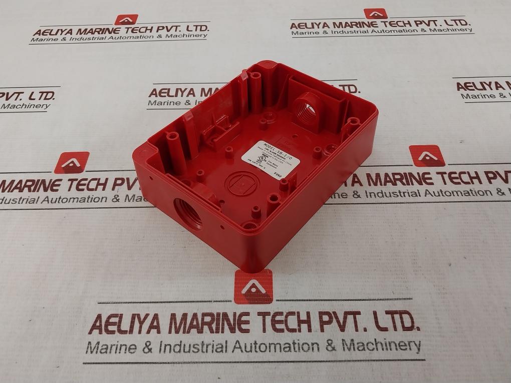 Honeywell Sb-i/O Surface Mount Back Box 52014 Rev B 7 83008 10543 3