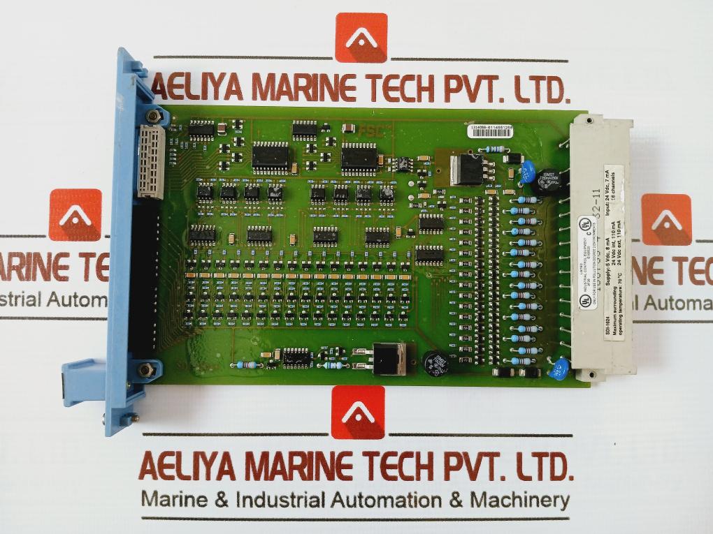 Honeywell Sdi-1624 Digital Input Module Card 16 Channels 5vdc Supply 24vdc Input