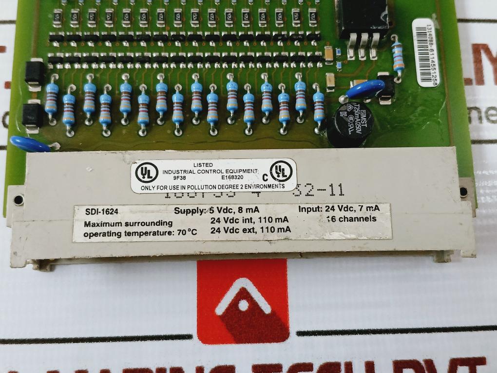 Honeywell Sdi-1624 Digital Input Module Card 16 Channels 5vdc Supply 24vdc Input