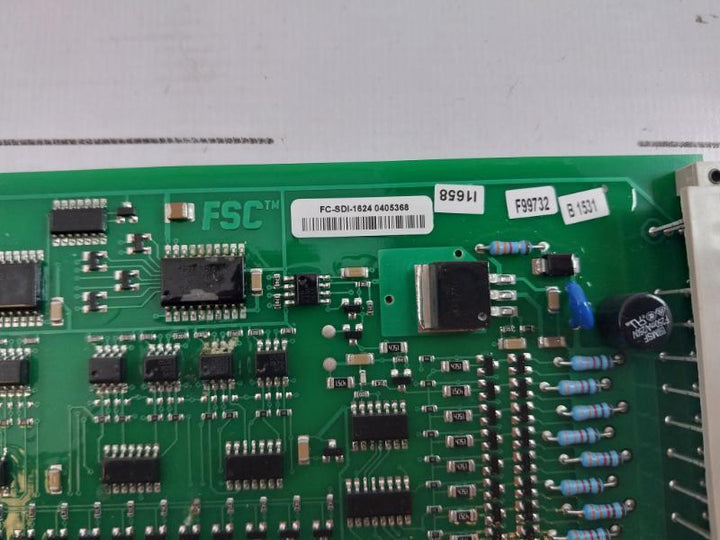 Honeywell Sdi-1624 Safe Digital Input Module Sdi-16Xx Fc-sdi-1624 5Vdc 8Ma 16 Ch