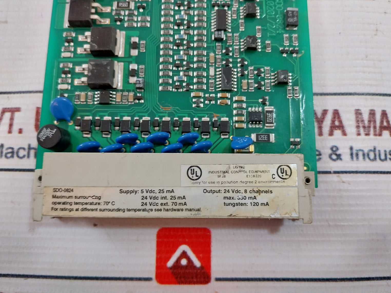 Honeywell Sdo-0824 Digital Output Pcb Module 8 Channel 24Vdc