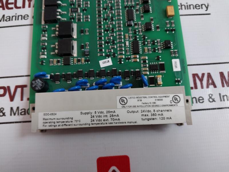 Honeywell Sdo-0824 Safety Manager System Module 5vdc 24vdc