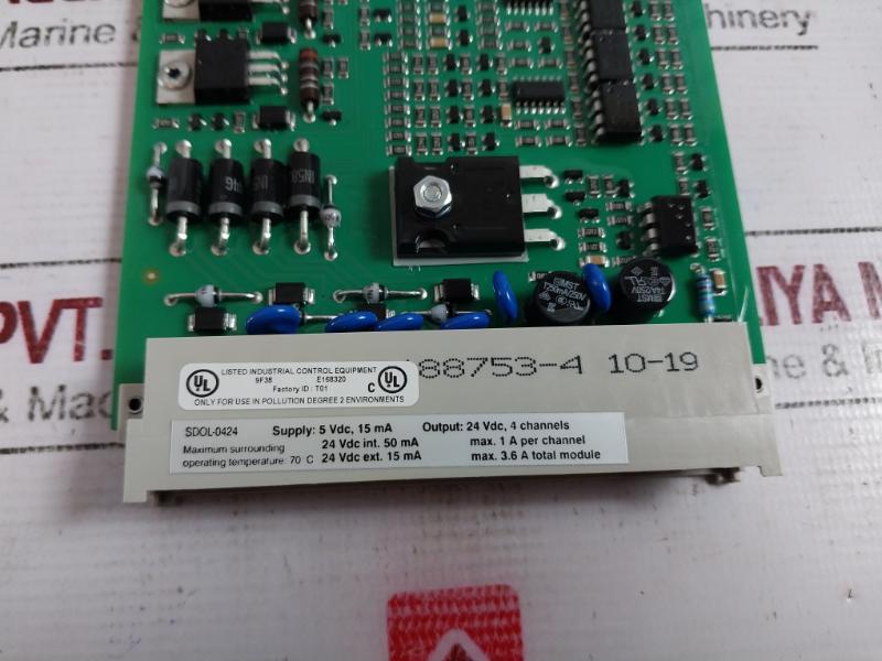 Honeywell Sdol-0424 Digital Output Module 5vdc 15ma