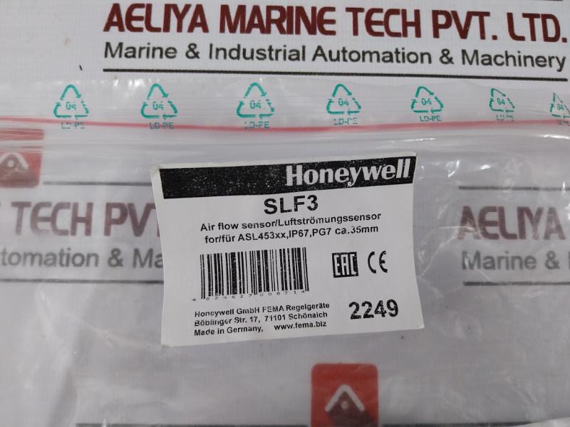 Honeywell Slf3 Air Flow Monitor 27955/P3-19 2.5 Meter