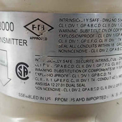 Honeywell Sma125-e2A-00000-me Cc Tb Mb 0X F1 1C Smart Transmitter (Not Working)