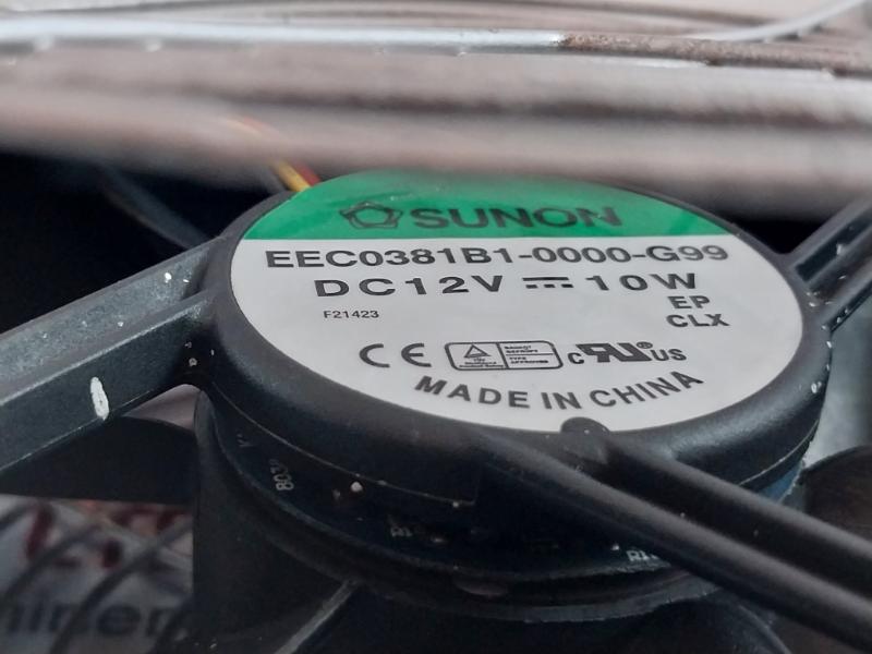 Honeywell Smod36110001-ce Cabinet Fan Assembly 100-240V Ac 94V-0