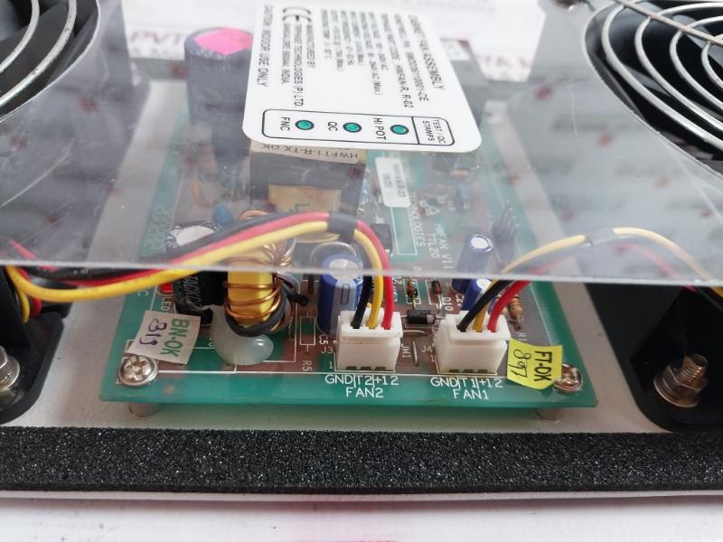 Honeywell Smod36110001-ce Cabinet Fan Assembly 100-240Vac 0.41A 47-63Hz