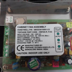 Honeywell Smod36110001-ce Cabinet Fan Assembly Hwfan-r 100-240Vac 0.41A