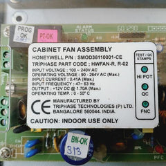 Honeywell Smod36110001-ce Cabinet Fan Assembly Hwfan-r R-02 100 240V Ac