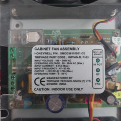 Honeywell Smod36110001-ce Cabinet Fan Assembly Hwfan-r, R-03 100-240V Ac 12V Dc