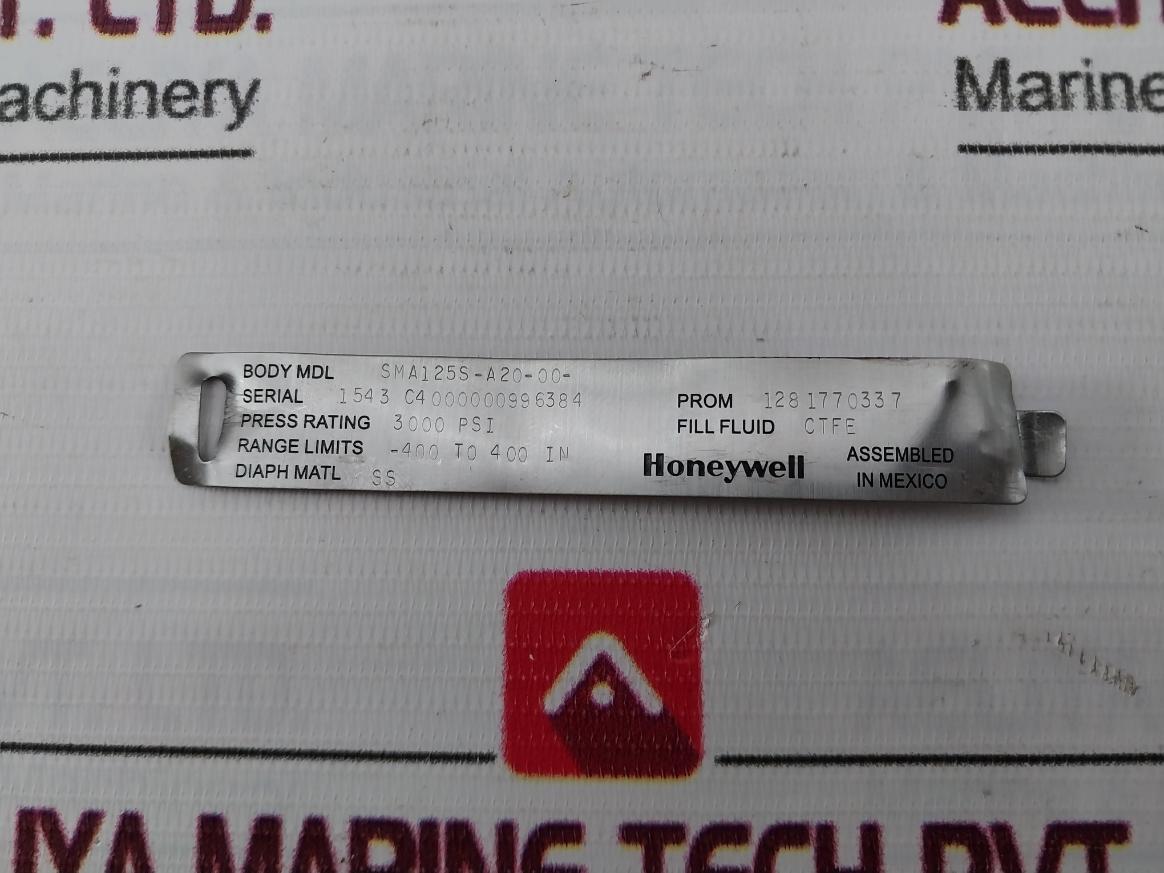 Honeywell Smv 3000 Smart Multivariable Flow Transmitter Assy 11-42Vdc 316Ss