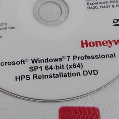 Honeywell Sp1 64-bit (X64) Windows 7 Professional Hps Reinstallation Dvd