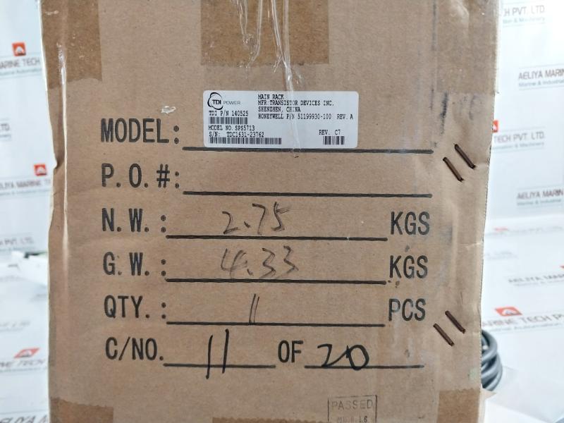 Honeywell Sps5713 Power Transistor Devices Tdi 140525 51199930-100