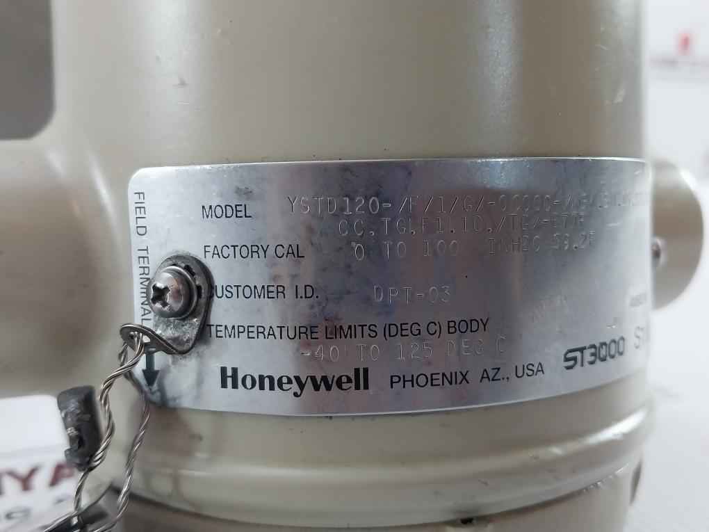 Honeywell St3000 S100 R300 Smart Pressure Transmitter 6000 Psi