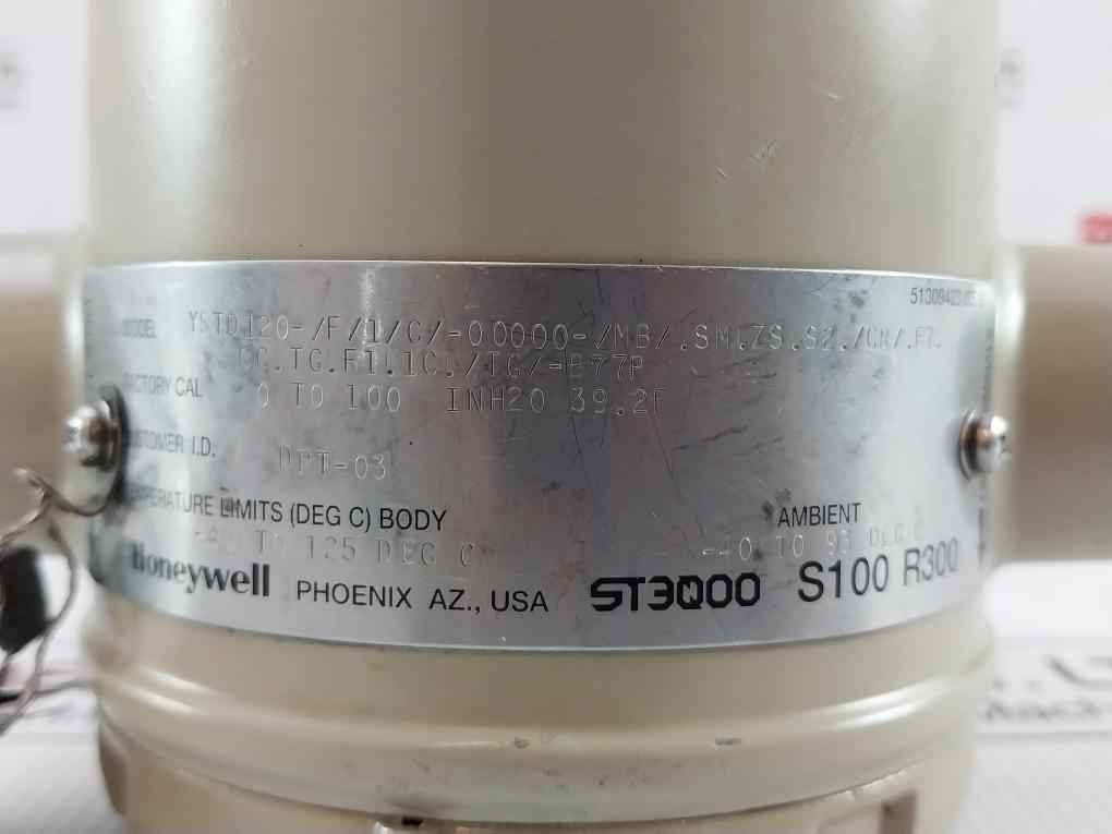 Honeywell St3000 S100 R300 Smart Pressure Transmitter 6000 Psi