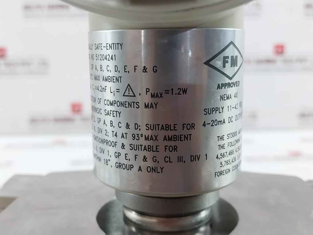 Honeywell St3000 S100 R300 Smart Pressure Transmitter 6000 Psi