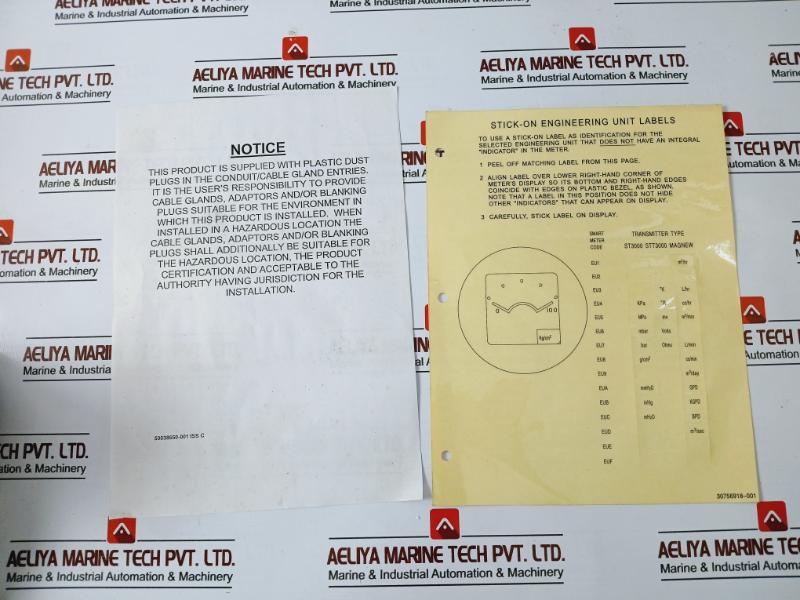 Honeywell St 3000 Smart Pressure Transmitter 500 Psi Stg140-e1G-00000-h6