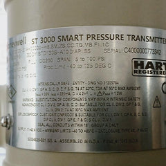 Honeywell St 3000 Smart Pressure Transmitter Std130-e1a-00000-h6 4500 Psi