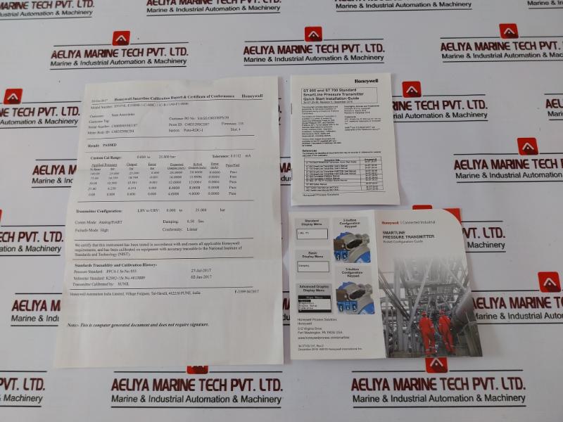 Honeywell St 700 Smart Pressure Transmitter C483529sc2h -50˚c To +70˚c