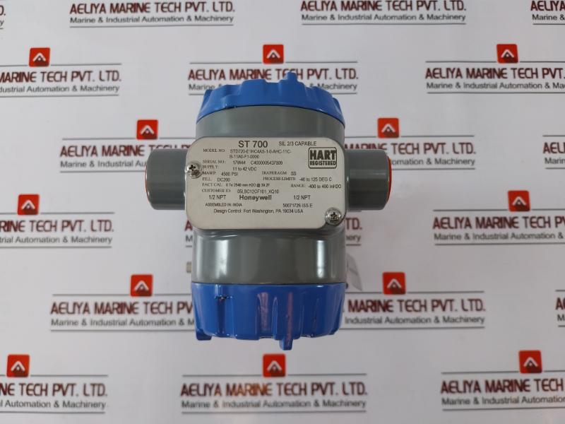 Honeywell St 700 Smart Pressure Transmitter S487322sj0h 05lbc12cf101_xq10 Type 4
