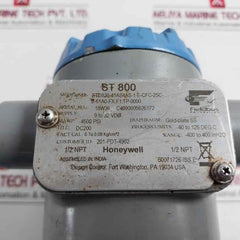 Honeywell St 800 Foundation Fieldbus Pressure Transmitter 4500 Psi Ip66/Ip67