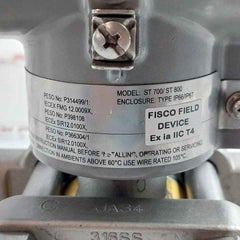 Honeywell St 800 Foundation Fieldbus Pressure Transmitter 4500 Psi Ip66/Ip67
